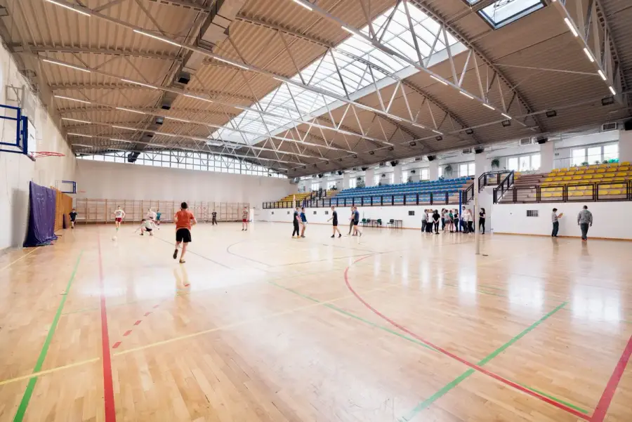 室內運動中心場館，示意兒童運動中心啟用