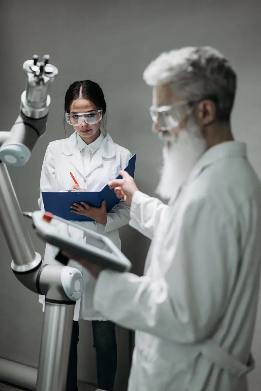 AI 進入生命科學實驗室、接受真實研究任務評測的示意
