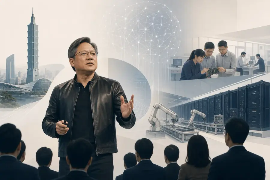 黃仁勳在GTC台北宣告代理人AI時代已至AI工廠成算力基礎設施新標準