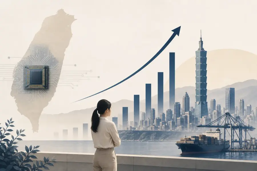 主計總處大幅上修台灣2025年GDP成長預測至7.37%創近十五年最高紀錄