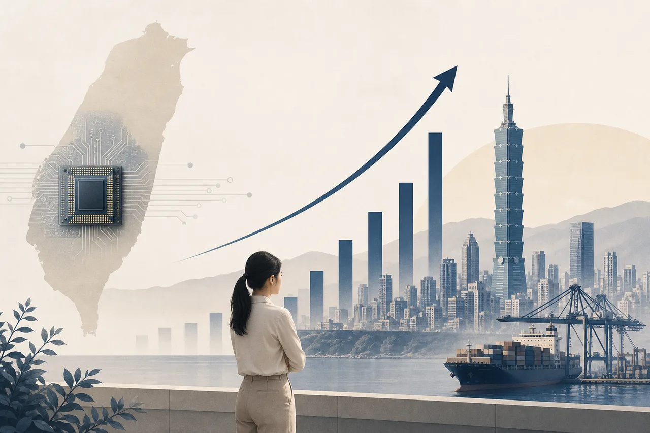 主計總處大幅上修台灣2025年GDP成長預測至7.37%創近十五年最高紀錄