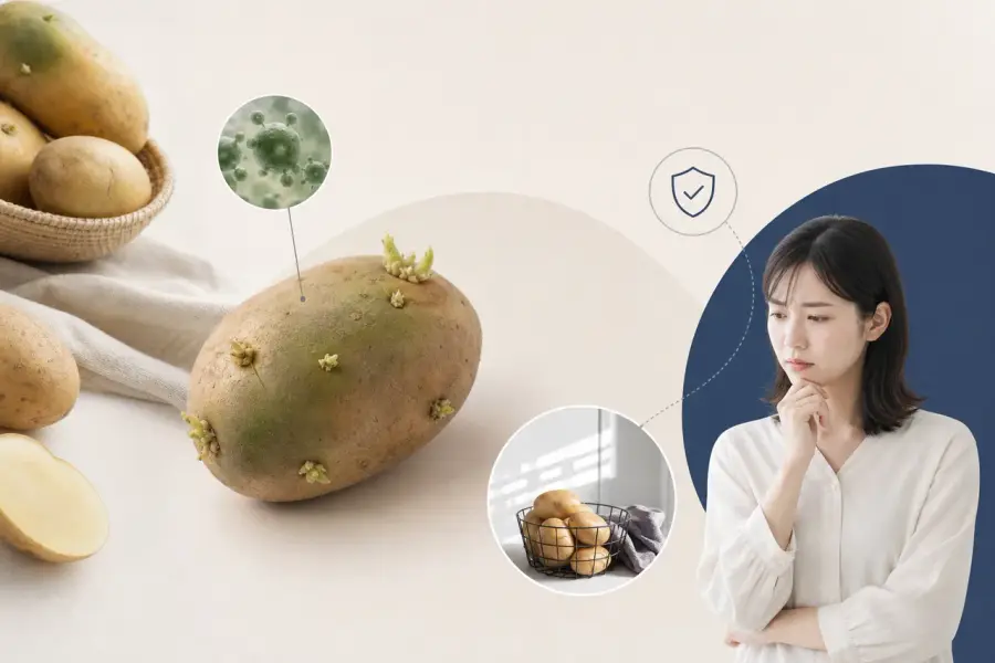 發芽馬鈴薯有毒素：龍葵鹼危害與安全選購指南