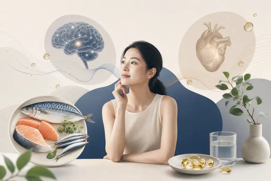Omega-3脂肪酸完整指南：EPA和DHA的功能差異與每日攝取建議