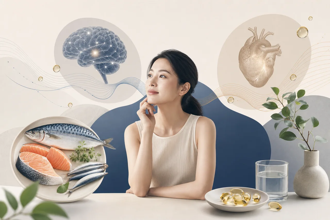 Omega-3脂肪酸完整指南：EPA和DHA的功能差異與每日攝取建議
