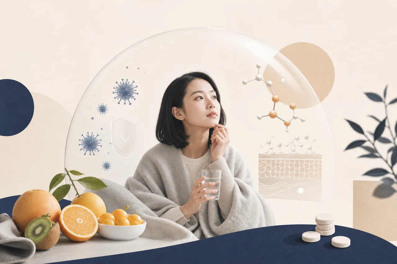 維生素C的迷思破解：感冒時狂補維生素C真的有用嗎？