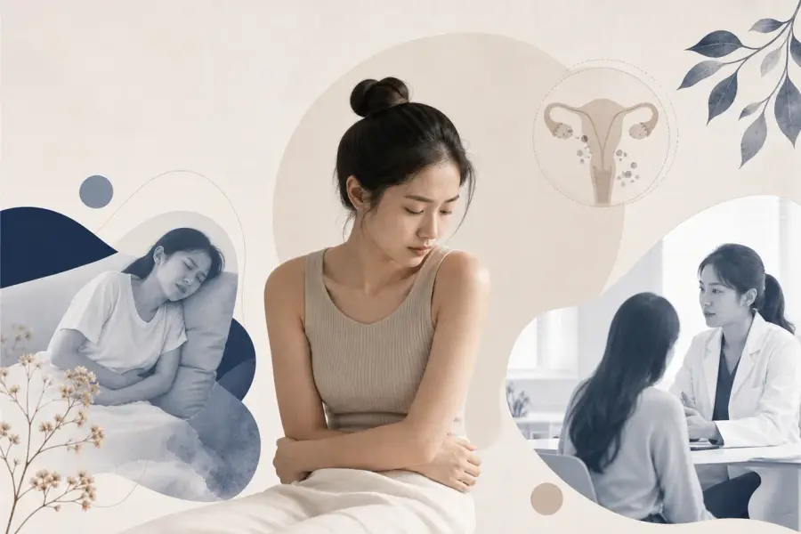 經痛到底正不正常？原發性與續發性經痛的判斷與就醫時機