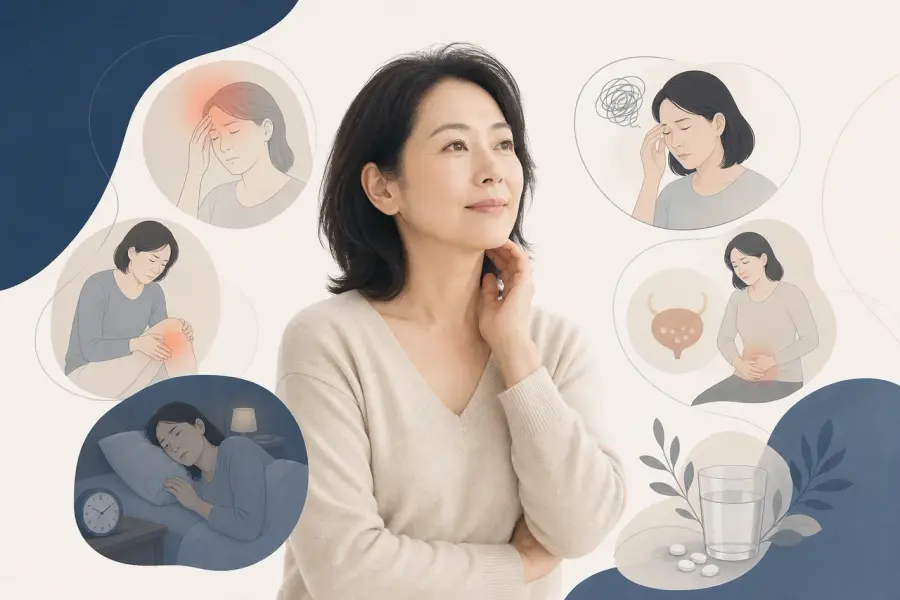 更年期不只是熱潮紅：認識更年期症候群的多元症狀與管理