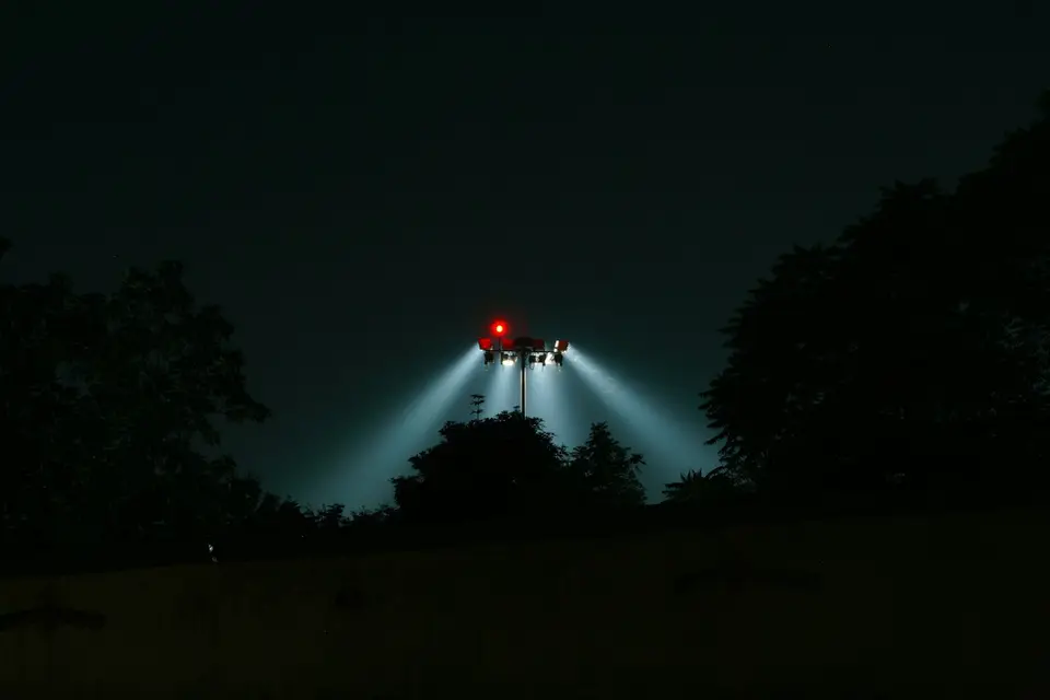 夜間無人機攻擊示意圖（示意圖）