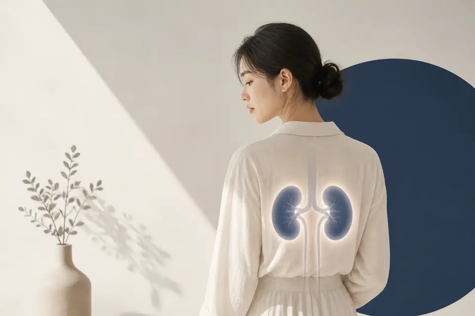 慢性腎臟病沉默無症狀、多數人不知道自己患病的示意